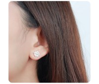 Gorgeous Pearl Bouquet with CZ Stud Earring STS-3241